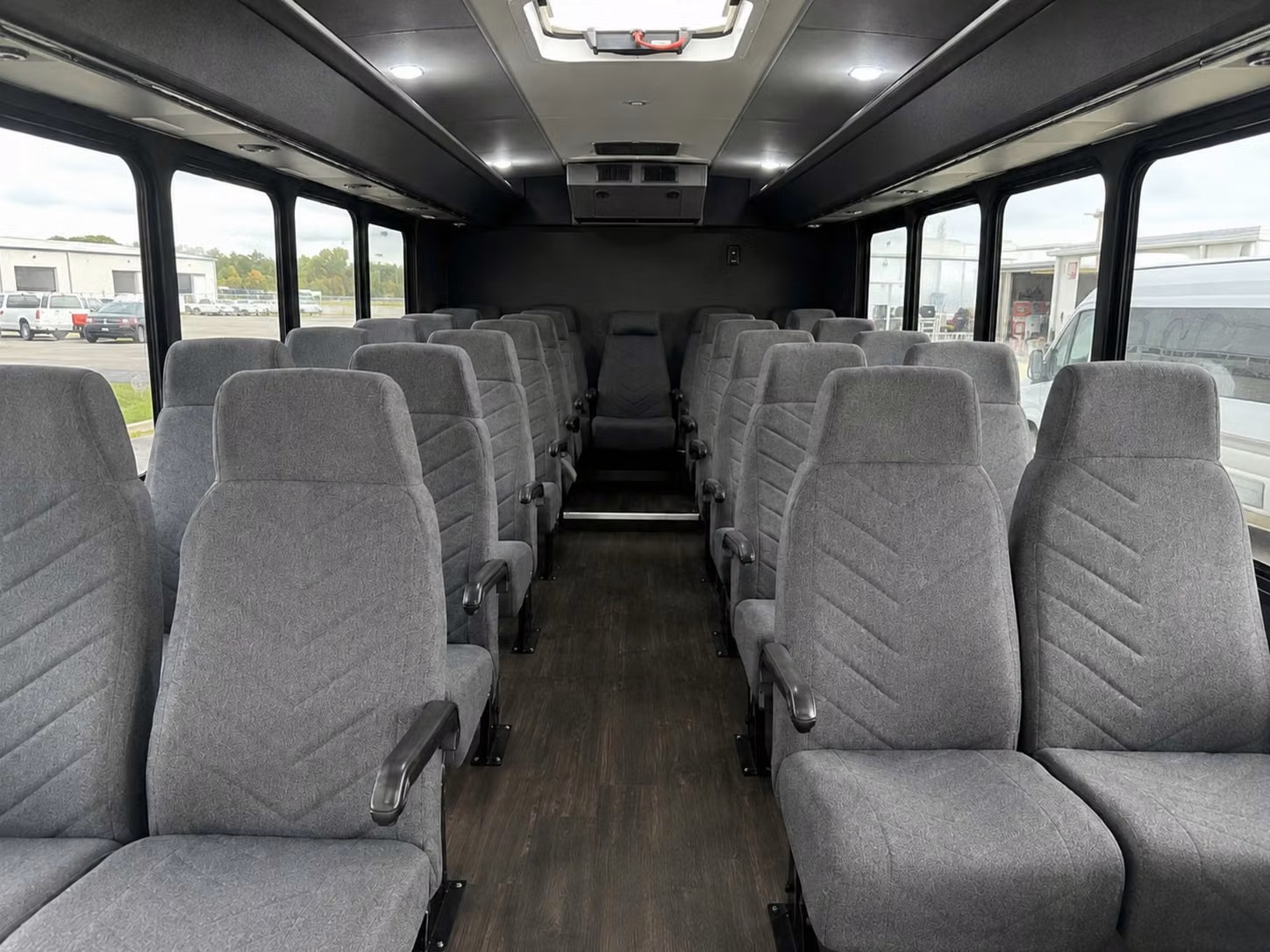 18 passenger minibus inside