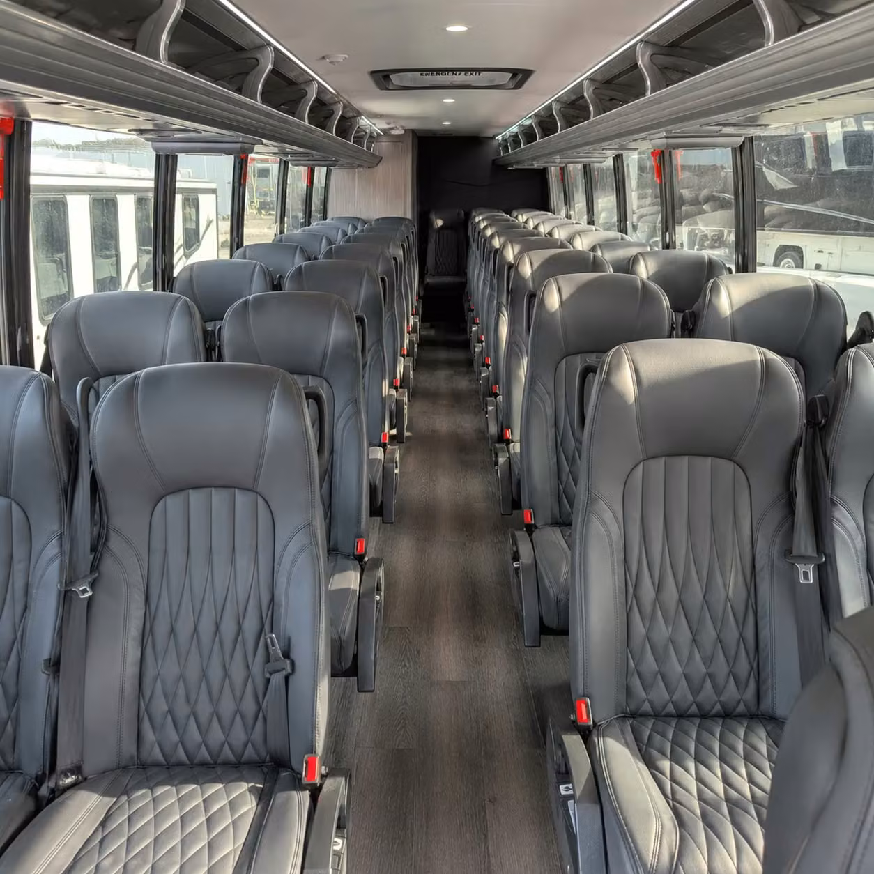 25 passenger minibus interior