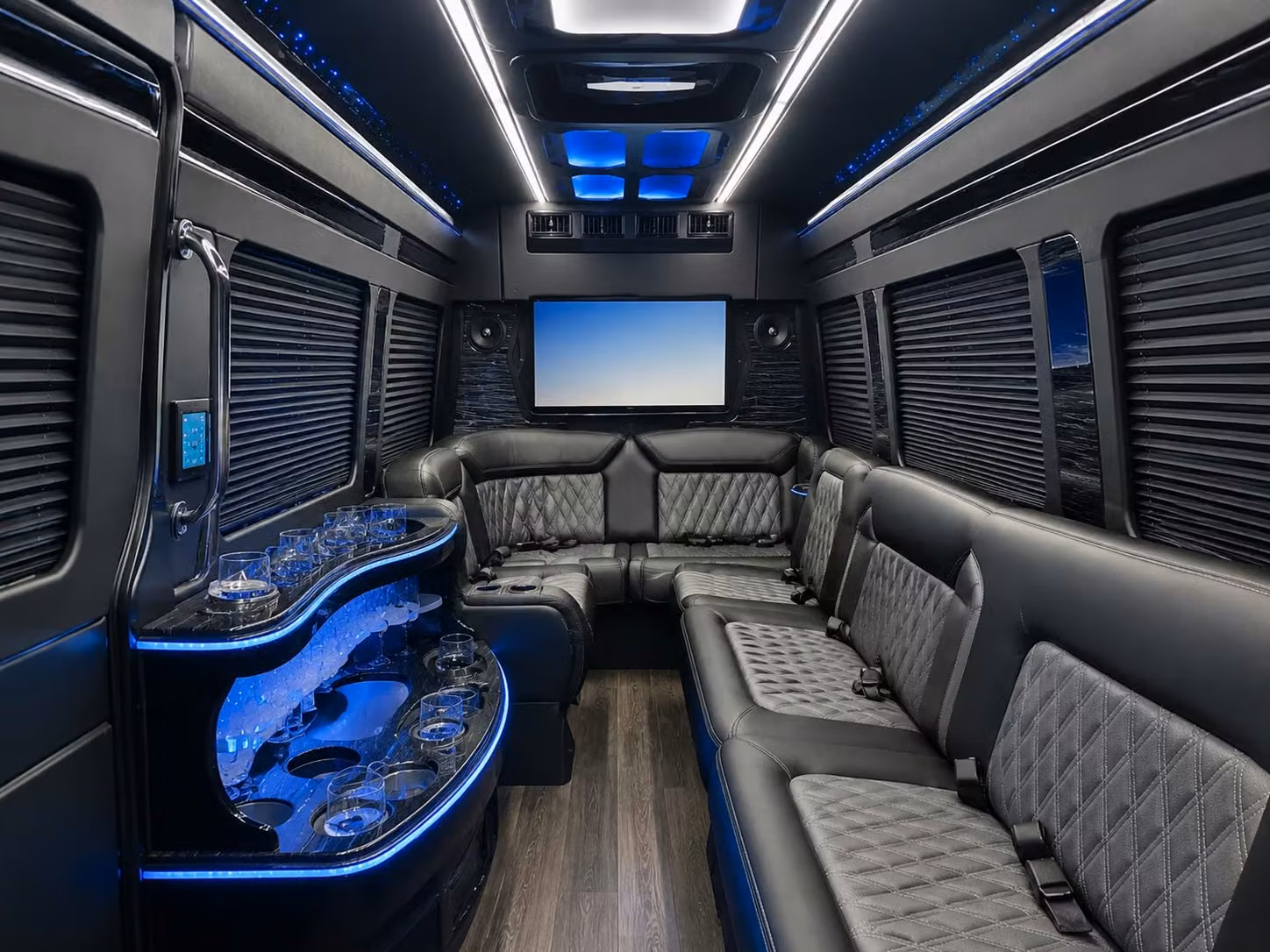 sprinter limousine inside