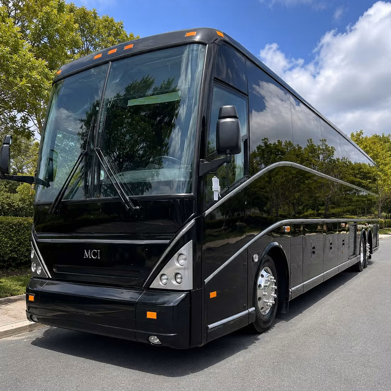 stillwater 56 passenger charter bus rental